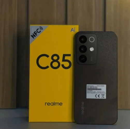 Realme C85 Pagamento por Aproximação 256/8 preto