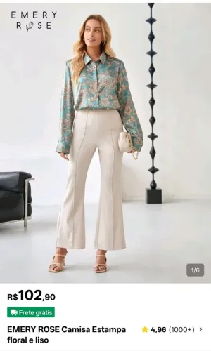 Blusa shein