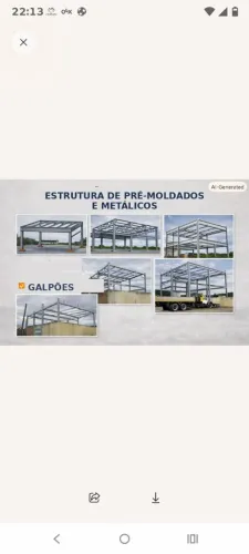 FABRICAMOS GALPÕES PREMOLDADOS E METÁLICOS