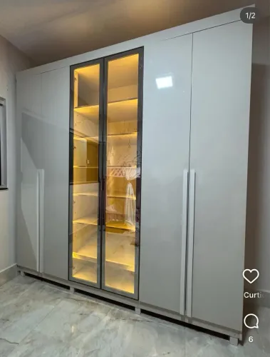 GUARDA ROUPA CASAL IMPERATRIZ COM LED