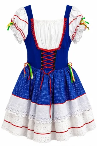 Vestido Quadrilha Adulto