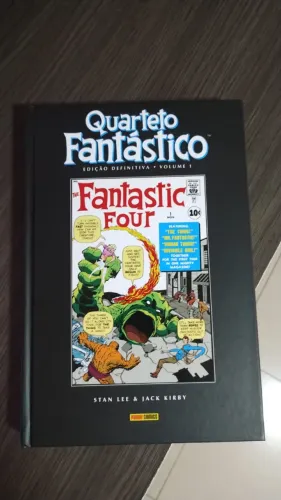 Quarteto Fantástico Edição Definitiva volume 1 capa dura