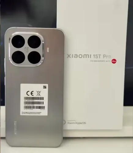 Xiaomi 15T Pro 512GB/12GB RAM- Cinza Rose Lacrado 