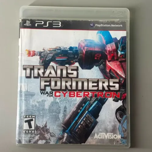 jogo transformers war for cybertron ps3 raro