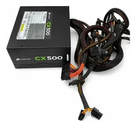 Vendo fonte da Corsair 500whatts 100,00