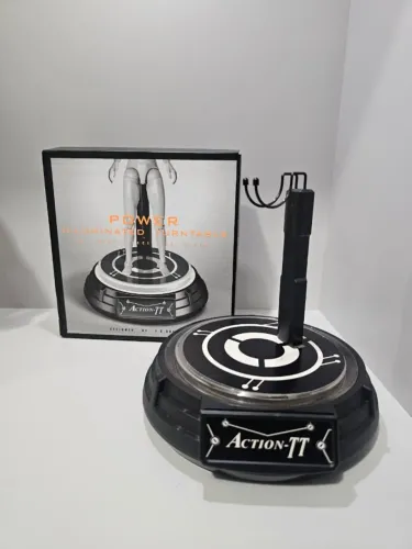 Base Giratoria Iluminado Para Boneco Em Escala 1/6th