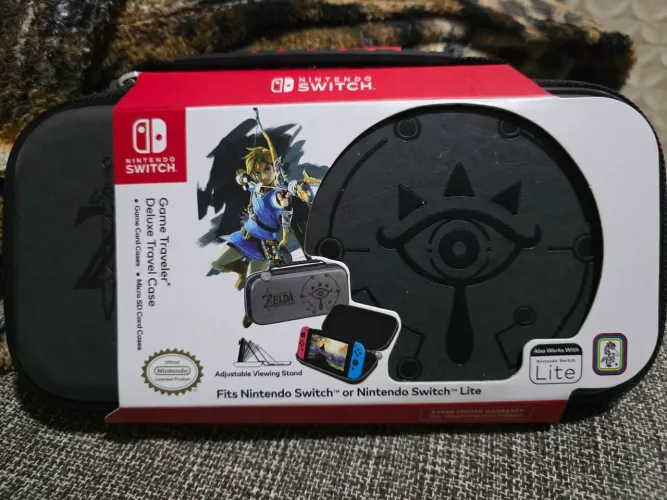 Capa / Case para transporte Nintendo Switch/lite Zelda