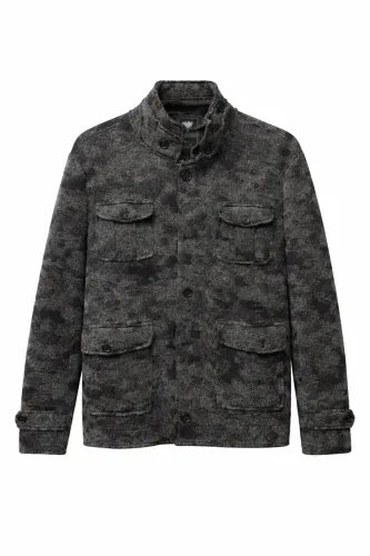 Casaco/Jaqueta Camuflada Cinza - Cavalera