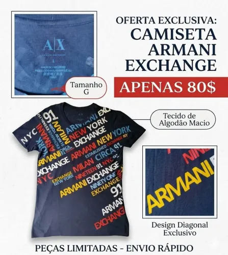 Camisa Armani Exchange