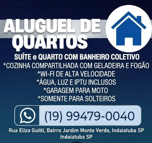 Aluguel de quartos