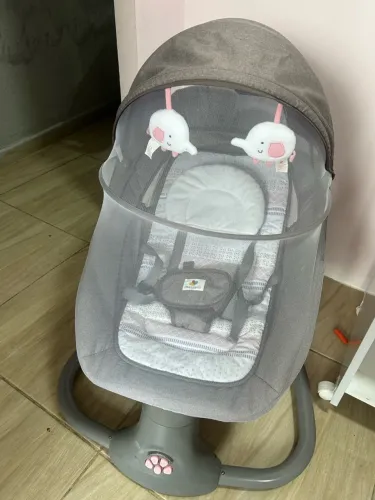 Cadeira de balanço bebê elétrica