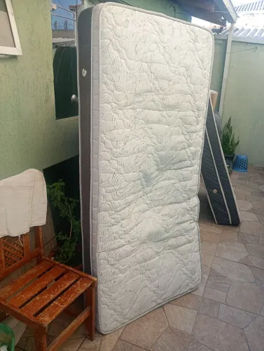 Colchão solteiro 60,00 entrega e passo cartão