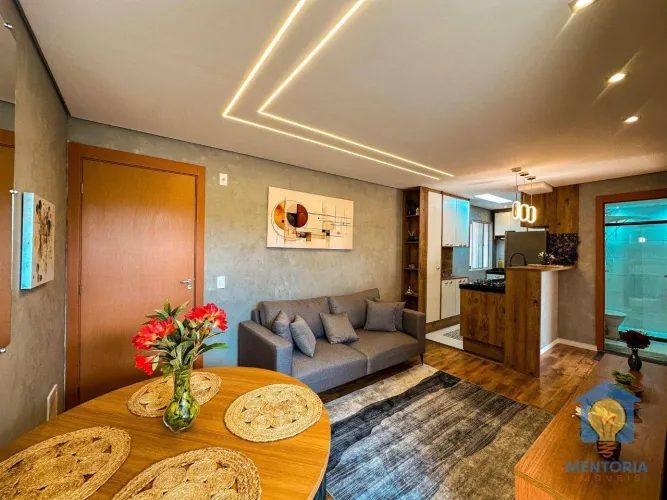 Apartamento Garden com 2 dormitórios à venda, 47 m² por R$ 405.000,00 - Chácara Ondas Verd