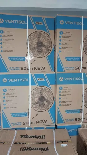 Ventilador de parede 50cm New 130w Ventisol (Loja)
