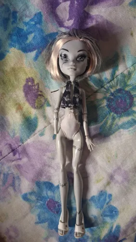 Frankie Stein Skull Shores Monster High sucata
