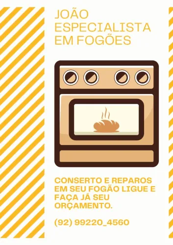 Conserto seu fogão 