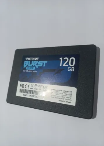 SSD Patriot 120GB SATA III 6Gb/s Poucas Vezes Usado Praticamente Zerado