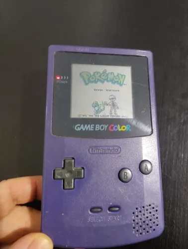 Game Boy Color funcionando perfeitamente