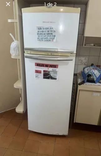 GELADEIRA BRASTEMP - PARTE DE BAIXO RESFRIANDO POUCO