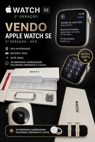 Apple Watch SE 2º geração 40 mm