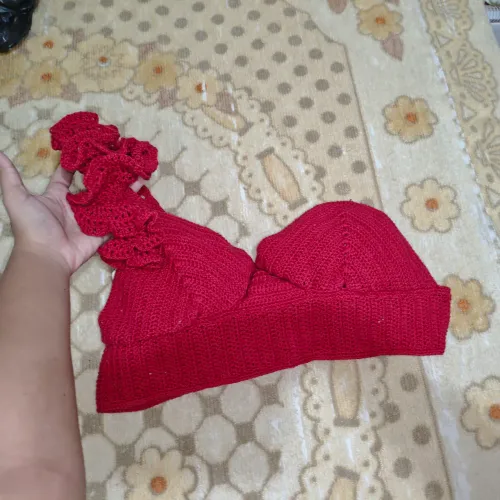 Top de Crochê Paixão