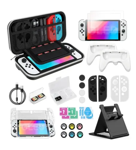 Kit acessórios Nintendo switch NOVO