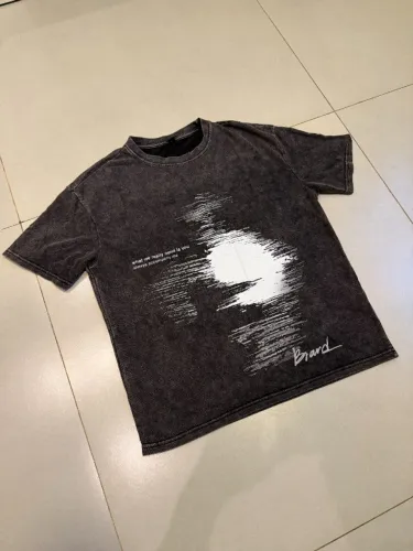 Camiseta Preta Borrado