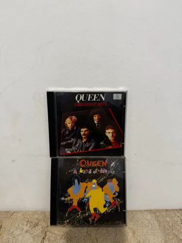 CD: Queen Greatest Hits + A Kind Of Magic - Excelente Estado De Colecionador