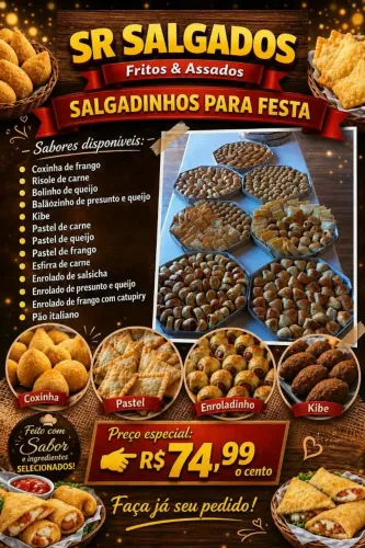 Salgados para festa ?