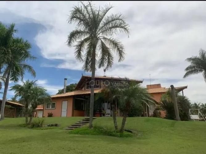 Magnífica Chácara Estilo Contemporâneo Alto Padrão Em Condomínio Fechado Para Venda