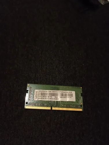 memória RAM notebook 4GB DDR4