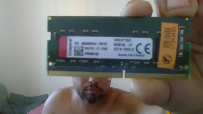 Memoria de notebook 2 de 8gb e uma de 4gb