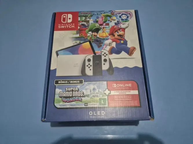 Nintendo Switch Oled destravado com joy-cons hall effect