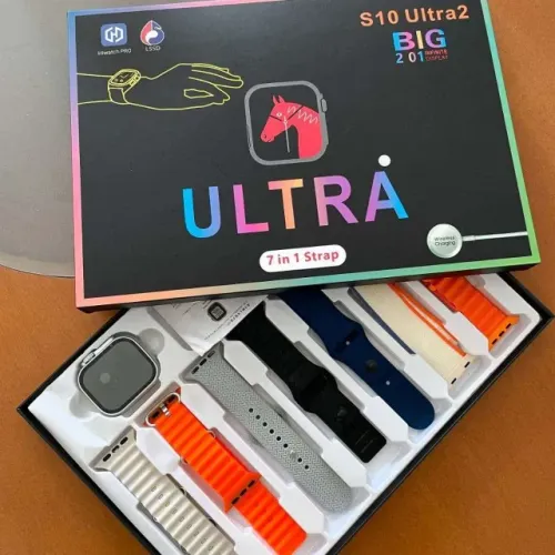 Smartwatch S100 Película, com 7 Pulseiras / ultra 9