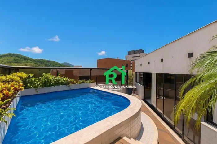 Cobertura à beira mar com 5 quartos (5 suítes), 2 vagas, e lazer à venda em Jardim Astúria