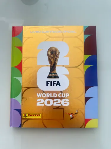 ÁLBUM OURO 2026 COMPLETO COM AS FIGURINHAS PARA COLAR