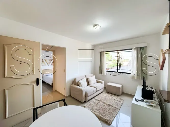 Apartamento 58m² 2 suítes mobiliado com vaga no Residencial Polaris em Mogi das Cruzes