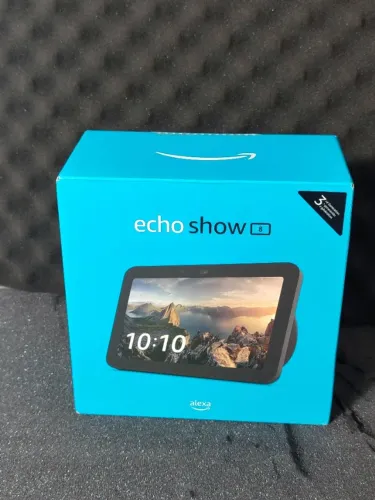 Caixa de Som Amazon Echo Show 8 terceira geração com tela e Bluetooth Lacrado