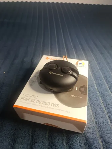 FONE DE OUVIDO BLUETOOTH TWS PEINING P751 - NOVO! 