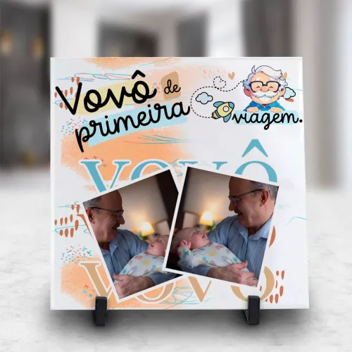 Azulejo Personalizado dia dos Avós 