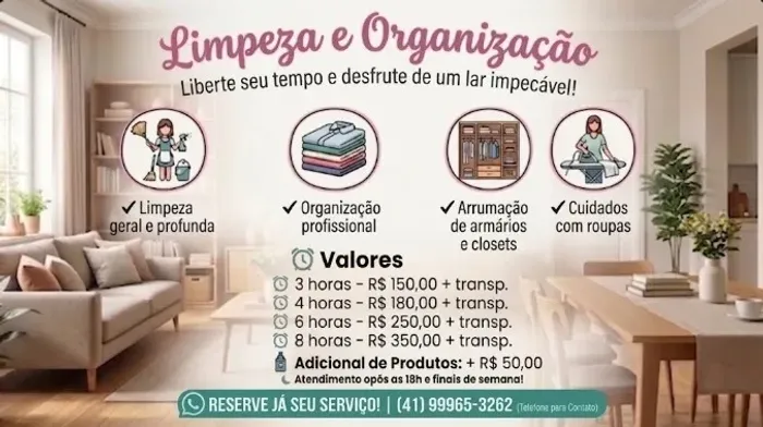 Limpeza e Organização - Liberte seu Tempo e Desfrute de um Lar Impecável