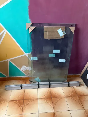 Janela de Vidro 2 Folhas