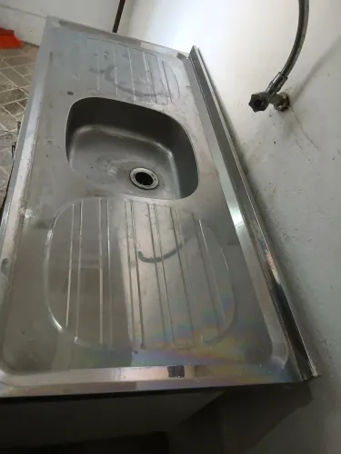 Pia de Inox Concretada