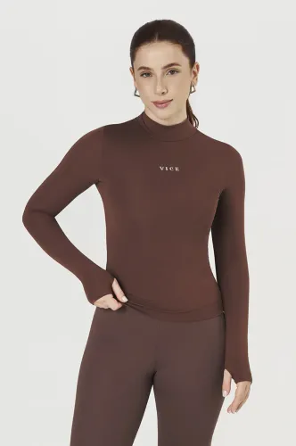 Blusa Vice ultra UV marrom