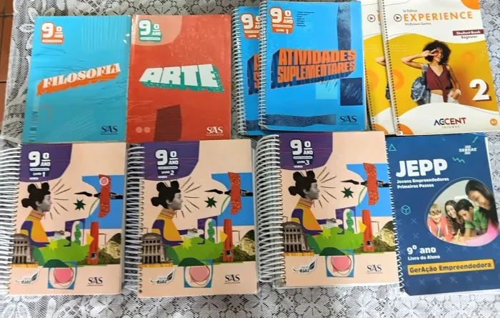 Livros SAS 9° ano coleção completa