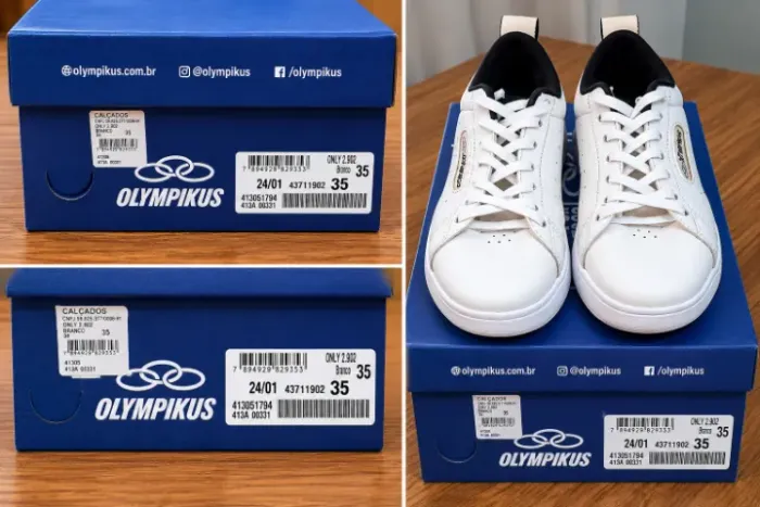 Tênis Casual Masculino Only 2 Olympikus - Tamanho 35 - Seminovo
