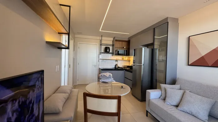 ALUGUEL | Studio Sofisticado no Duo Milênio | Elegância, Conforto e Localização Privilegia