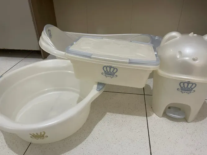 Kit banheira para bêbê