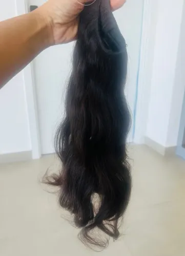 Aplique cabelo humano fio invisível 