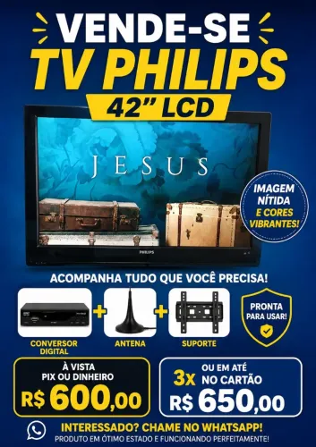Tv philips 42 lcd